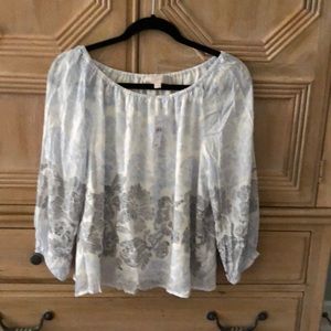 Loft off shoulder top